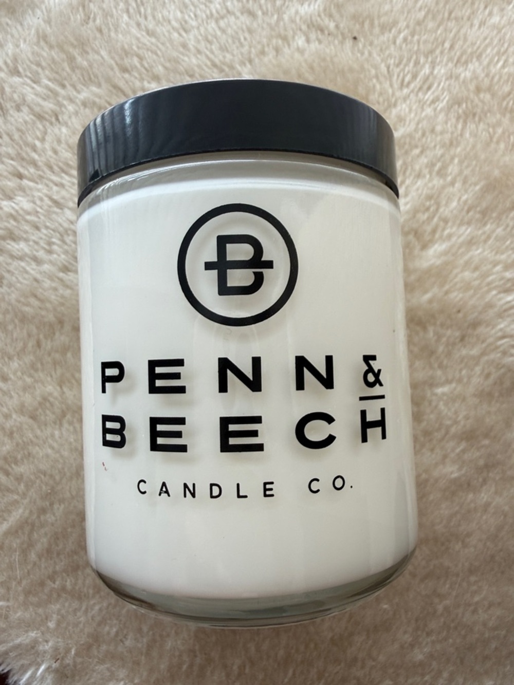 White Scented Candle - Classic Jar